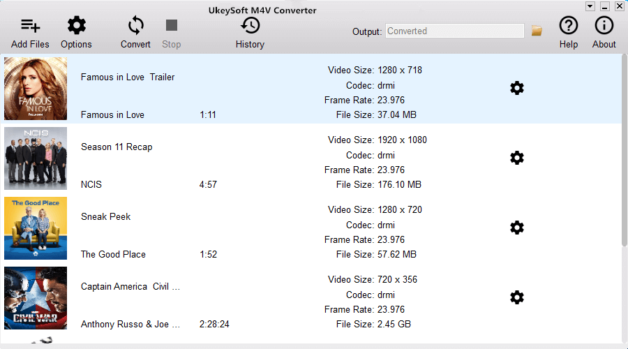 Select M4V Subtitles and Audio Tracks