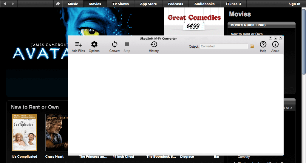 UkeySoft M4V to iMovie converter