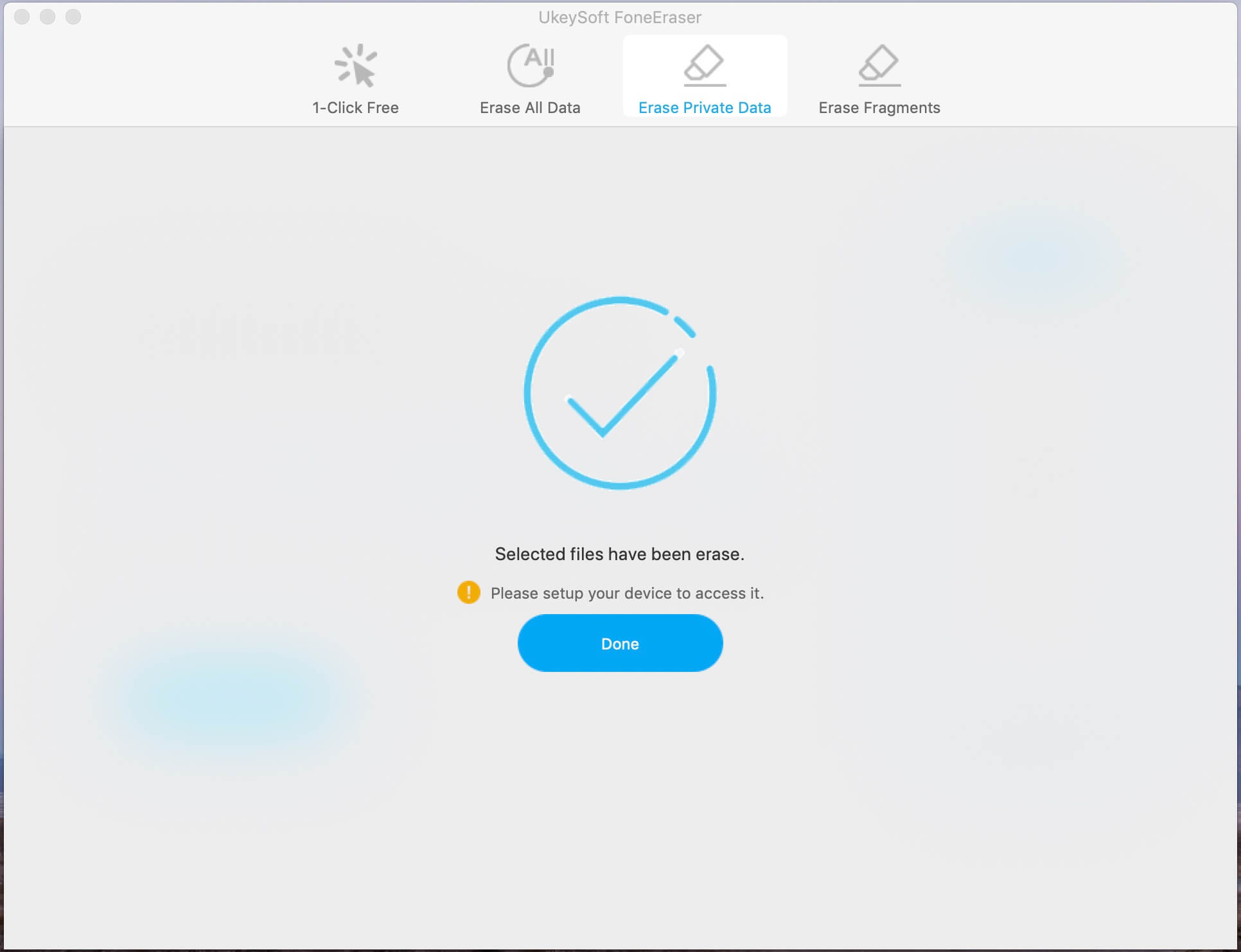 erase iphone private data complete