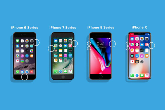 hard restart to fix iPhone freezing