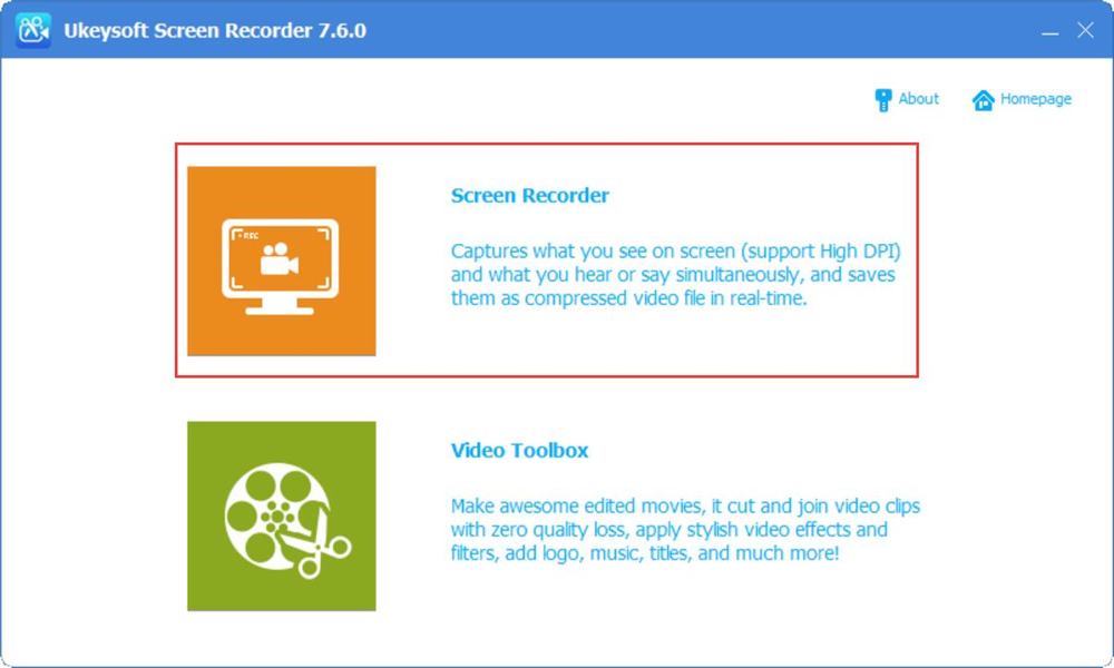 open recorder
