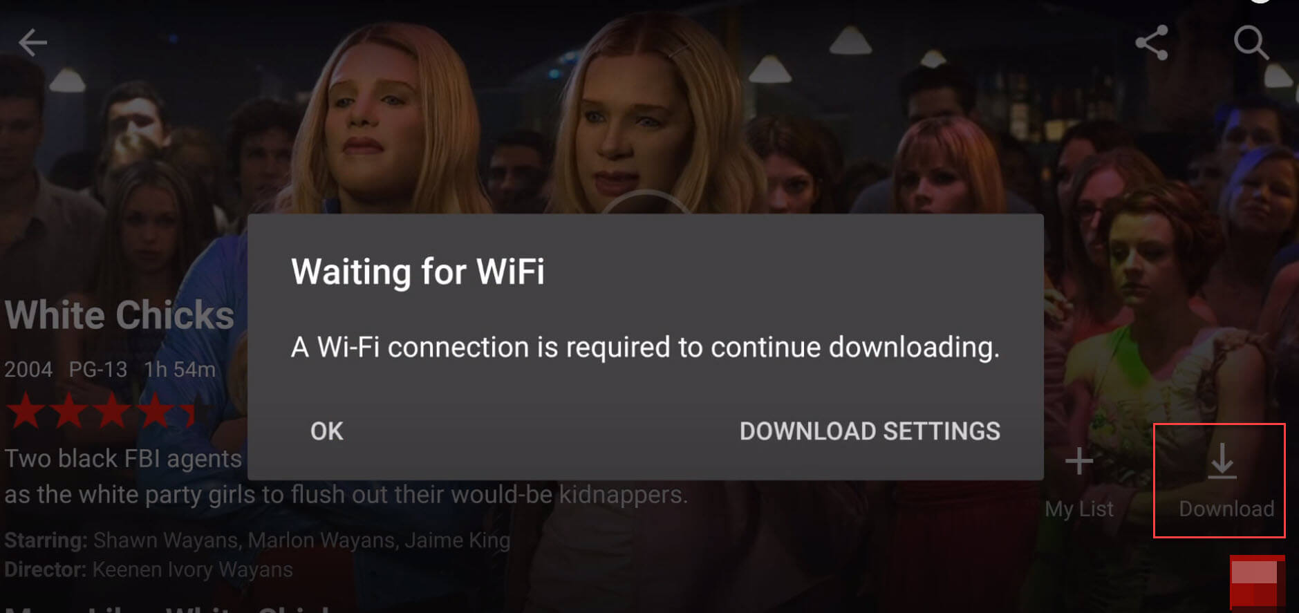 download Netflix movies and TV shows